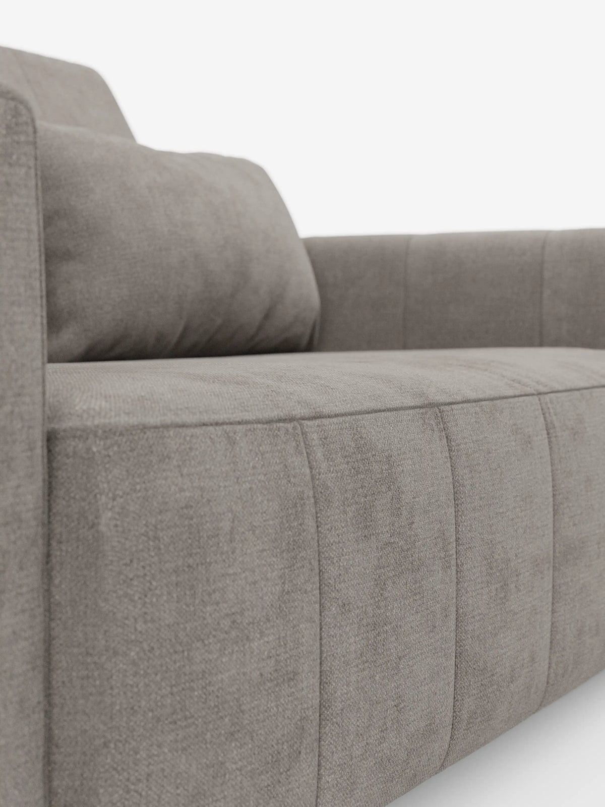 Doric divano 3 posti con sedute allungabili tramite relax elettrico - poggiatesta reclinabile in tessuto smacchiabile T23