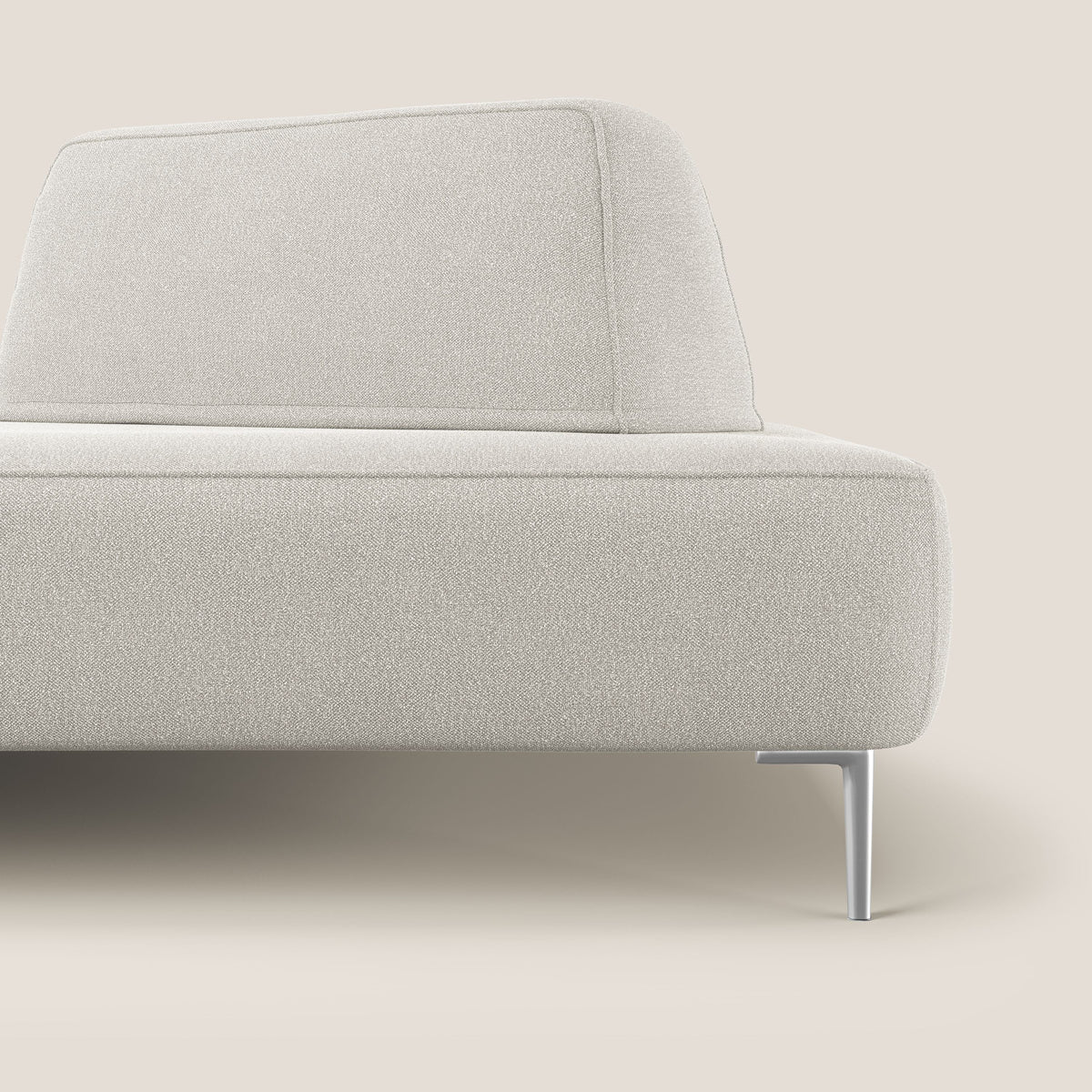 Newton divano modulare con schienali movibili T07 bianco - divitt.sbs