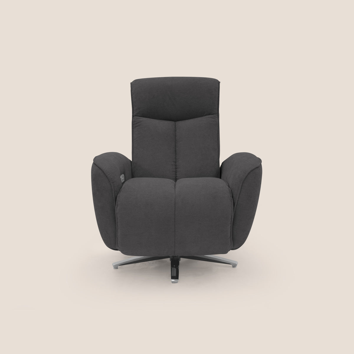 EVA Poltroncina RELAX in morbido tessuto impermeabile T02 nero - divitt.sbs