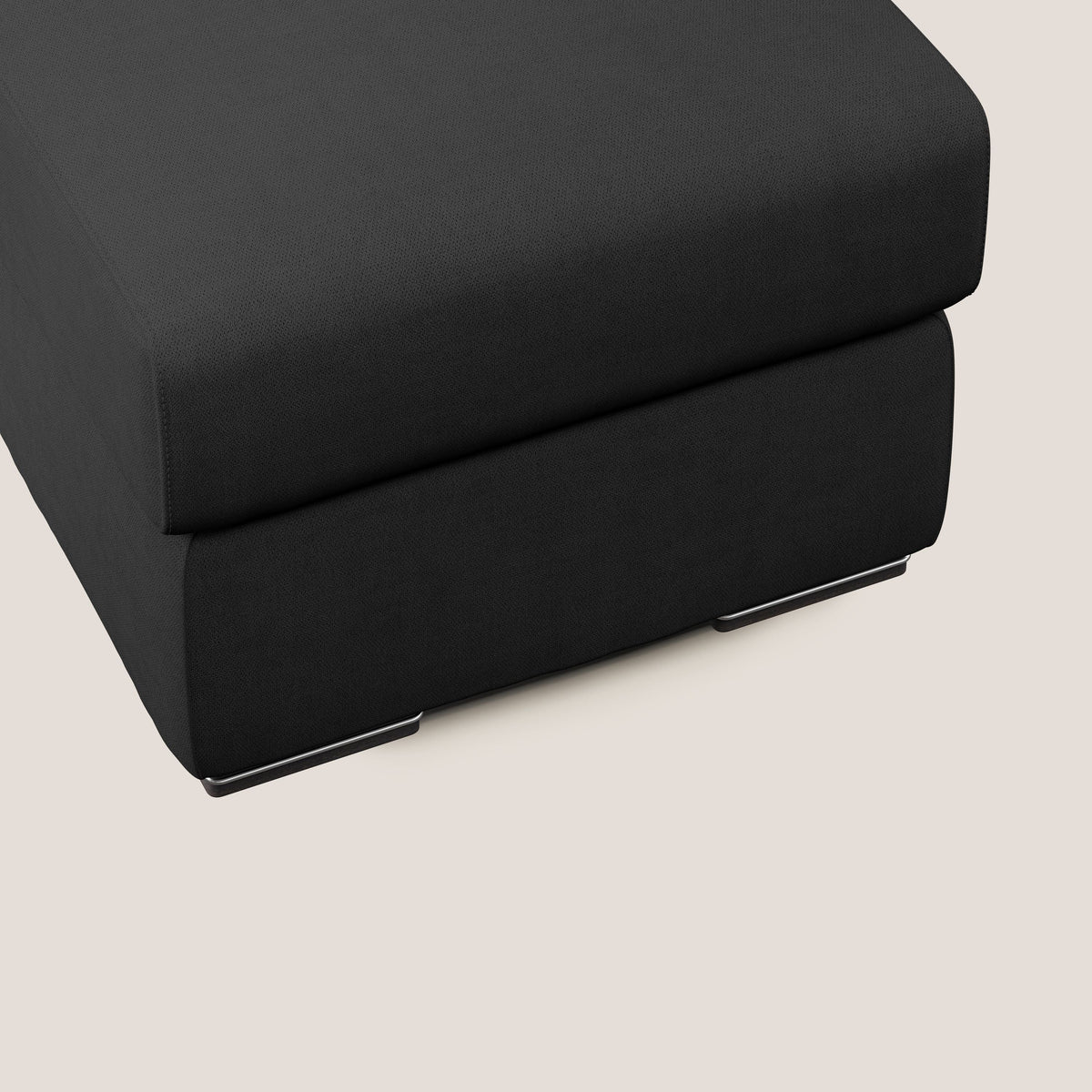 Sun pouf apribile contenitore in tessuto impermeabile T02 nero - divitt.sbs