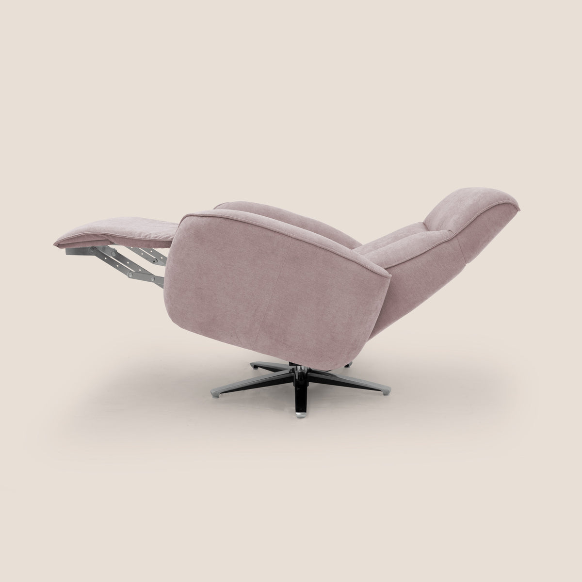EVA Poltroncina RELAX in morbido tessuto impermeabile T02 rosa - divitt.sbs
