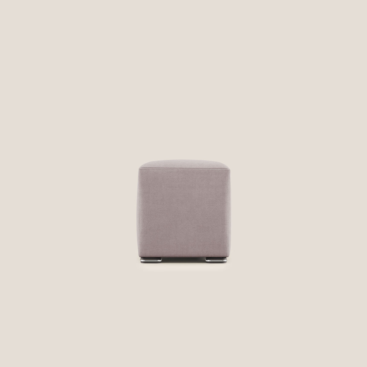 Cube pouf in tessuto morbido impermeabile T02 rosa - divitt.sbs