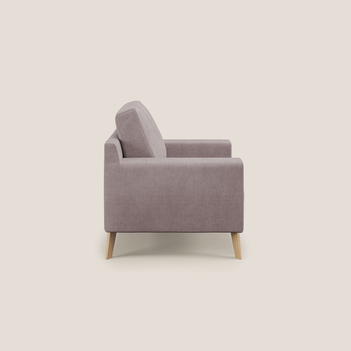 Danish poltroncina in tessuto morbido impermeabile T02 rosa - divitt.sbs