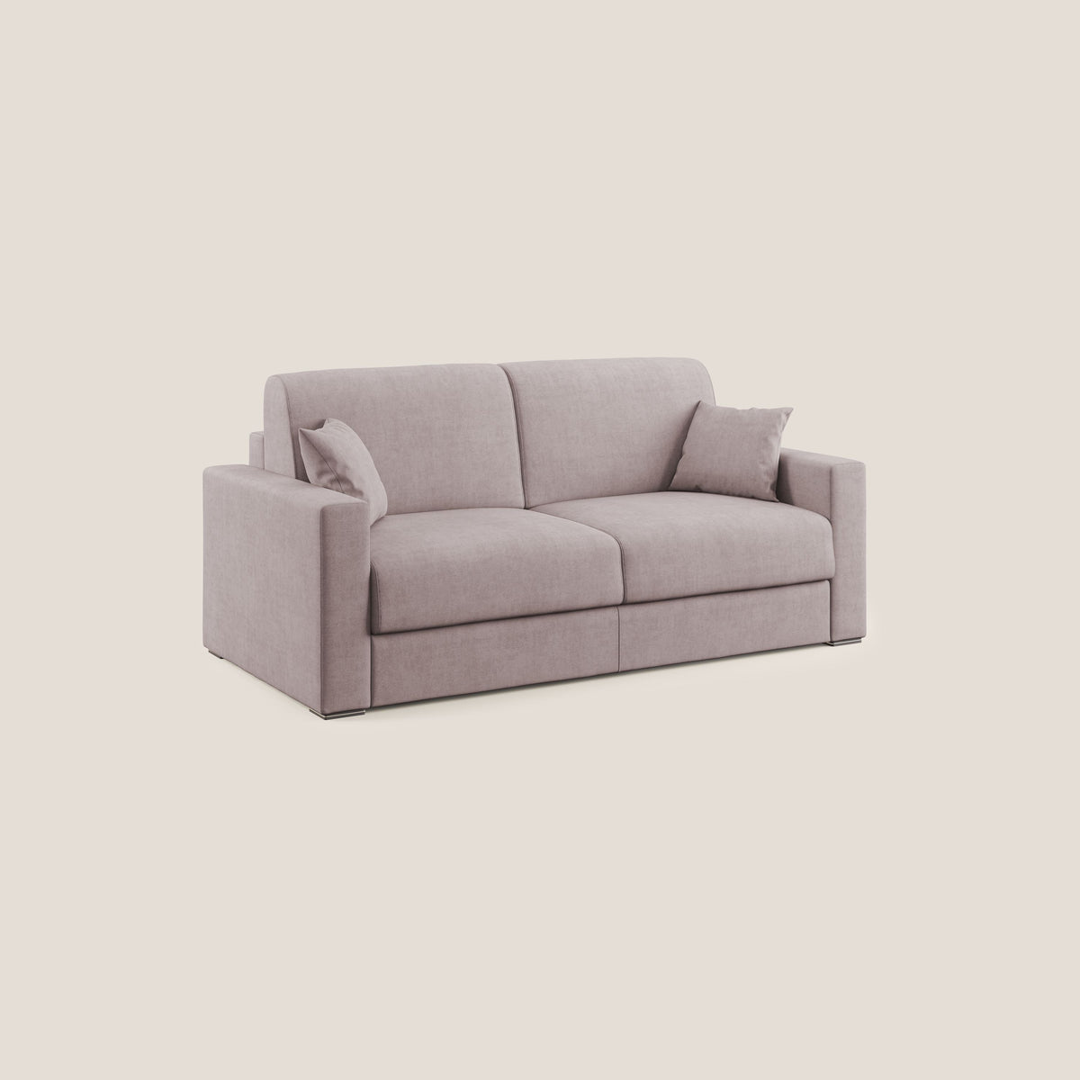 Best Divano letto matrimoniale in tessuto impermeabile T02 rosa - divitt.sbs