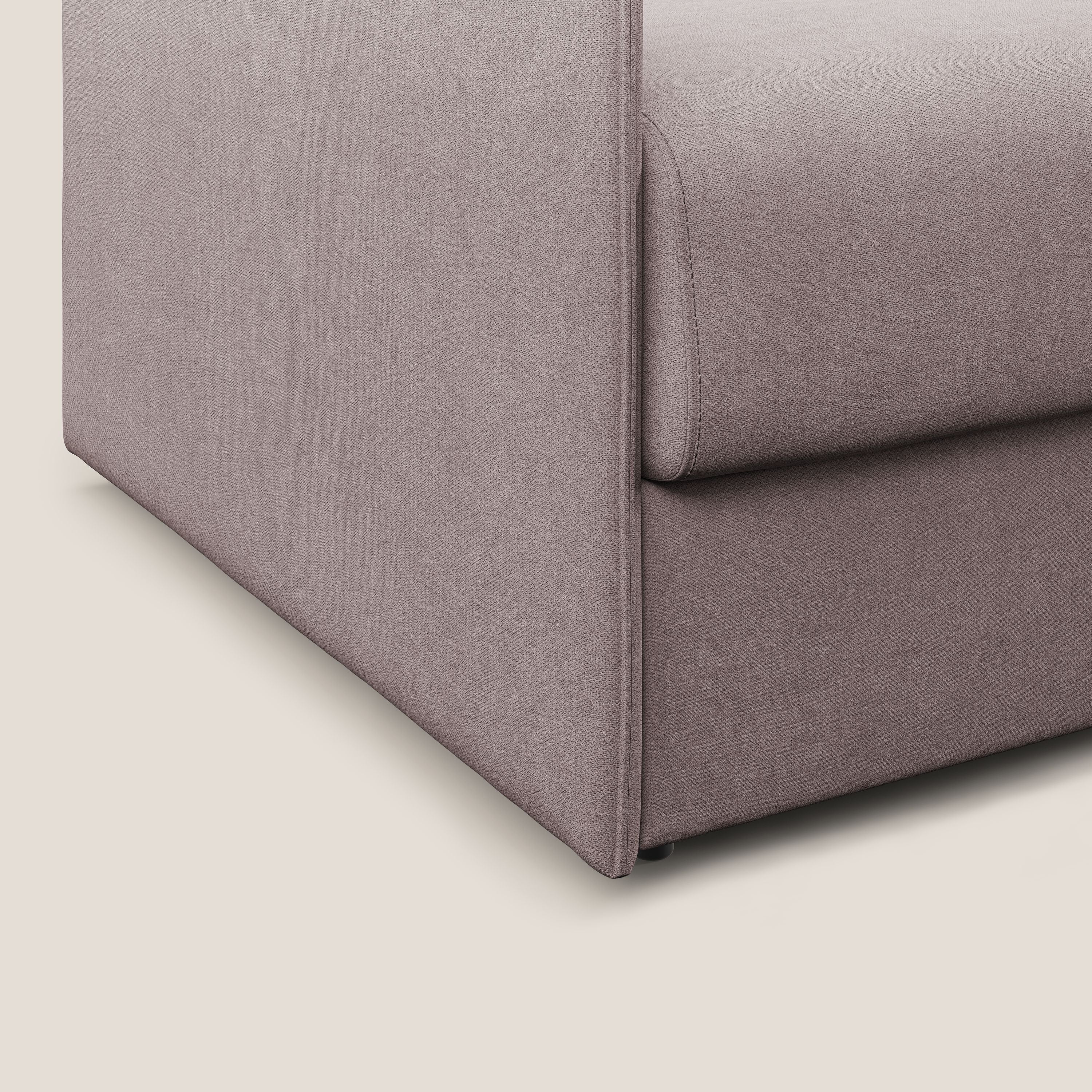 Evans poltrona letto in morbido tessuto impermeabile T02 rosa - divitt.sbs