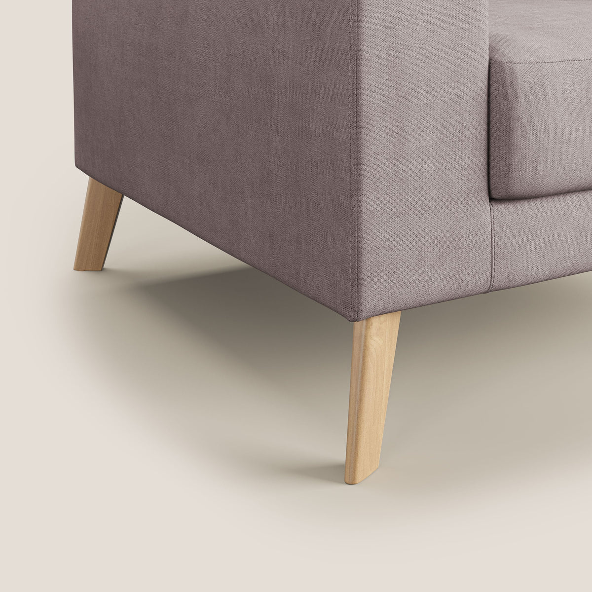 Danish poltroncina in tessuto morbido impermeabile T02 rosa - divitt.sbs