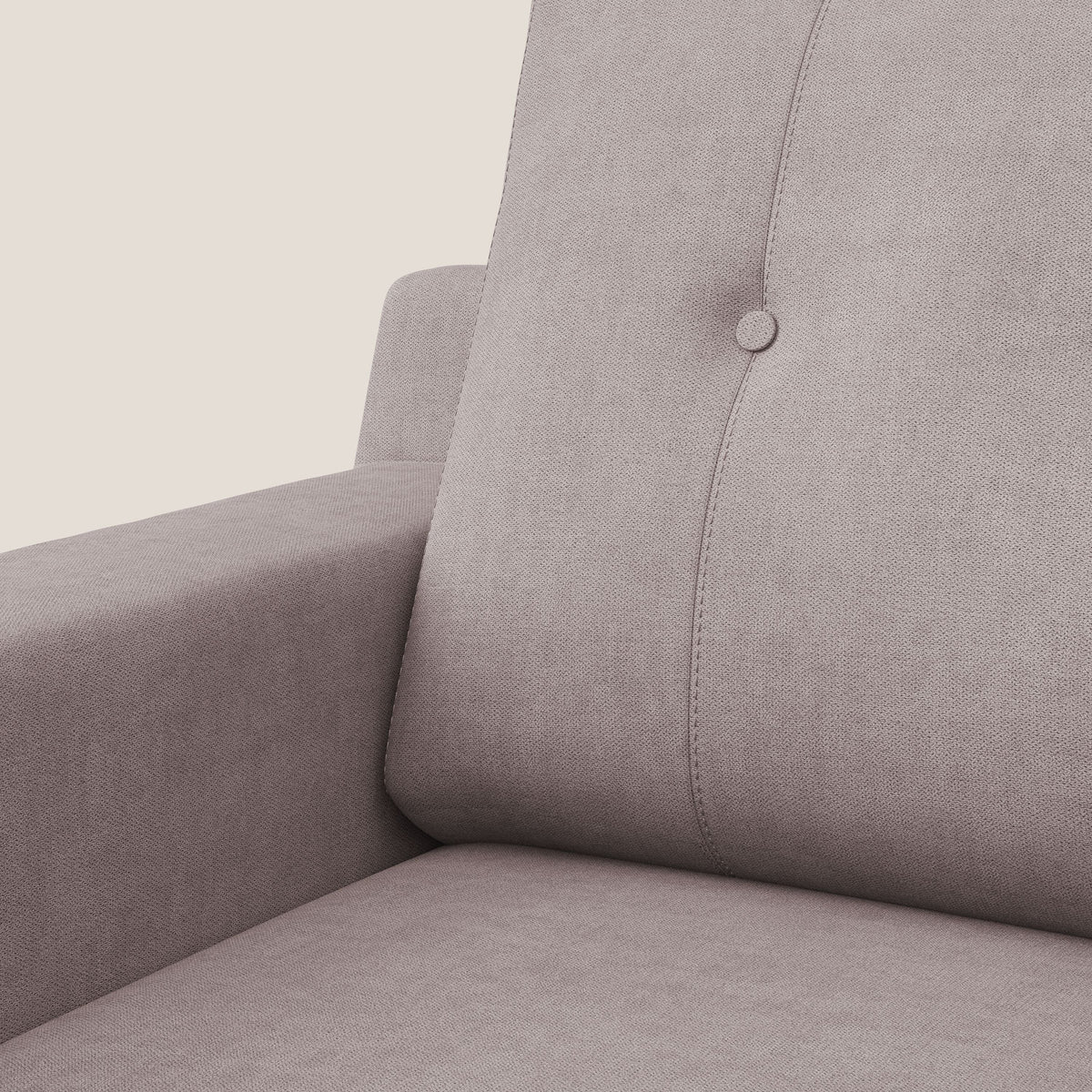 Danish poltroncina in tessuto morbido impermeabile T02 rosa - divitt.sbs