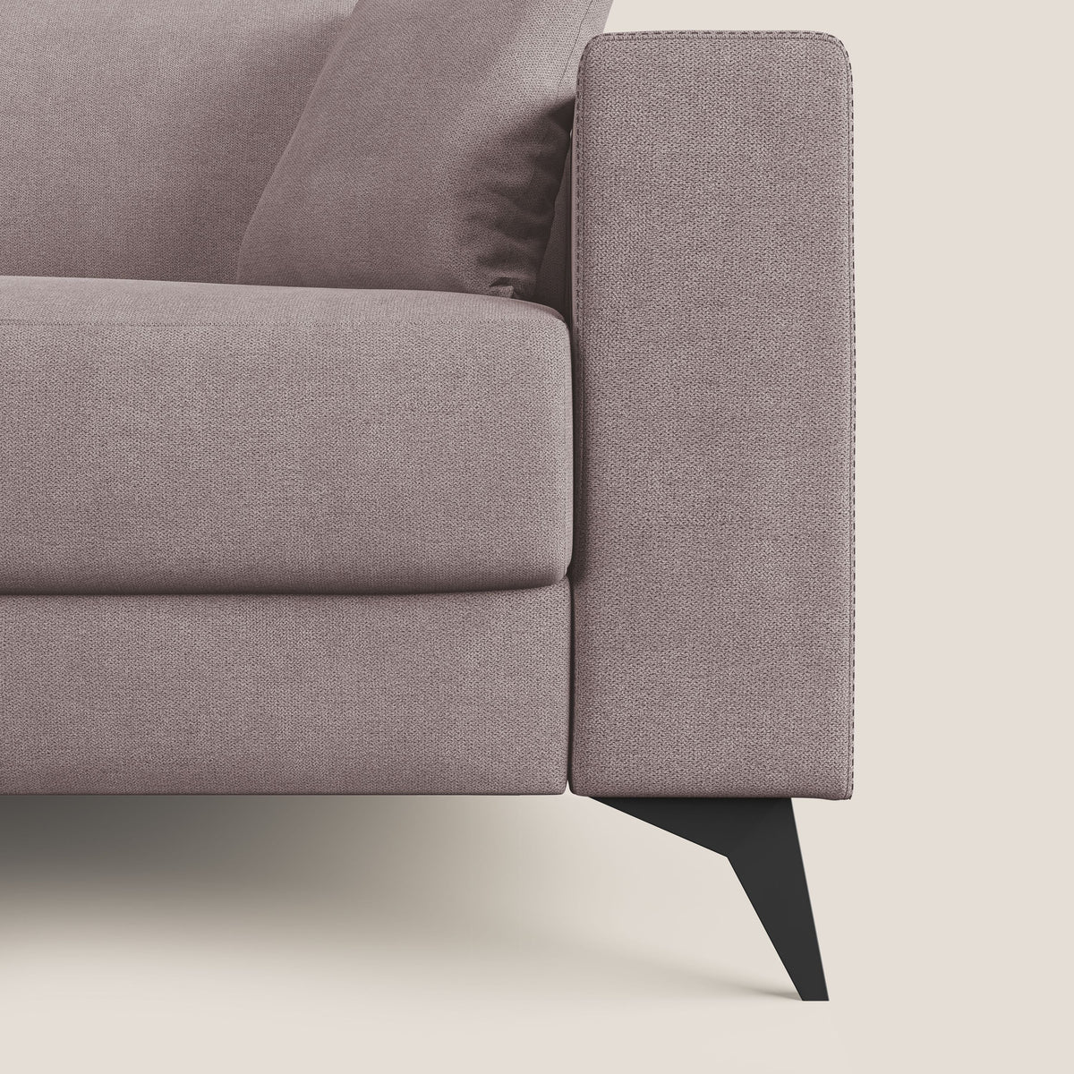 Pegaso divano letto con poggiatesta reclinabili e rivestimento T02 rosa - divitt.sbs
