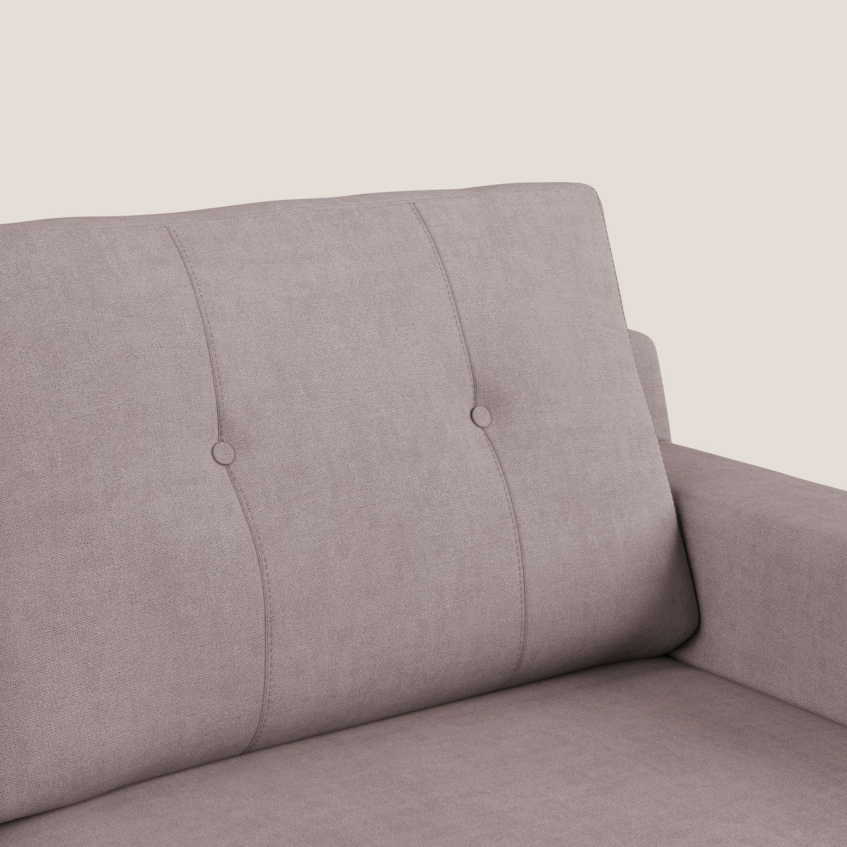 Danish divano moderno in tessuto morbido impermeabile T02 rosa - divitt.sbs