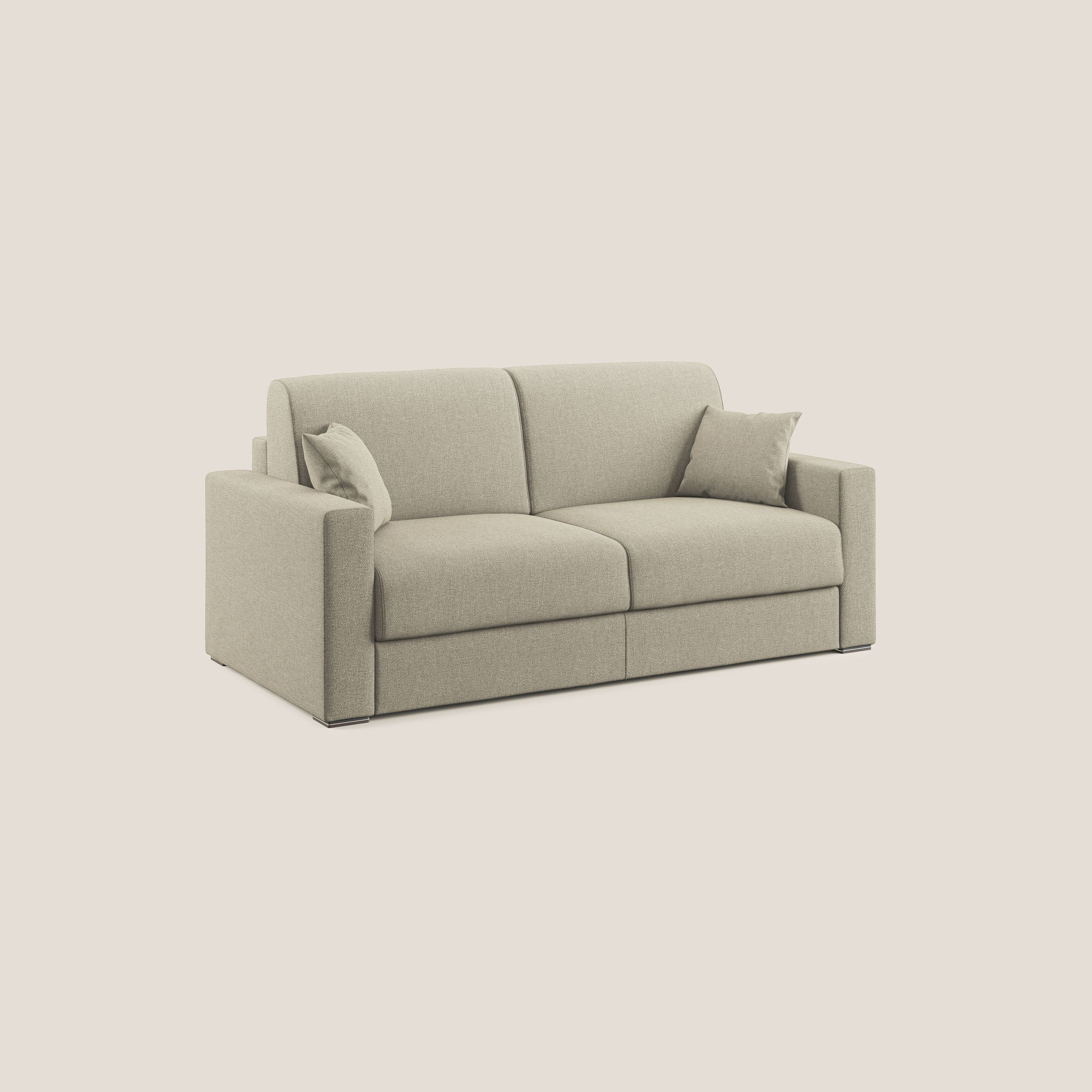 Best Divano letto matrimoniale in tessuto smacchiabile QuickClean T08 panna - divitt.sbs