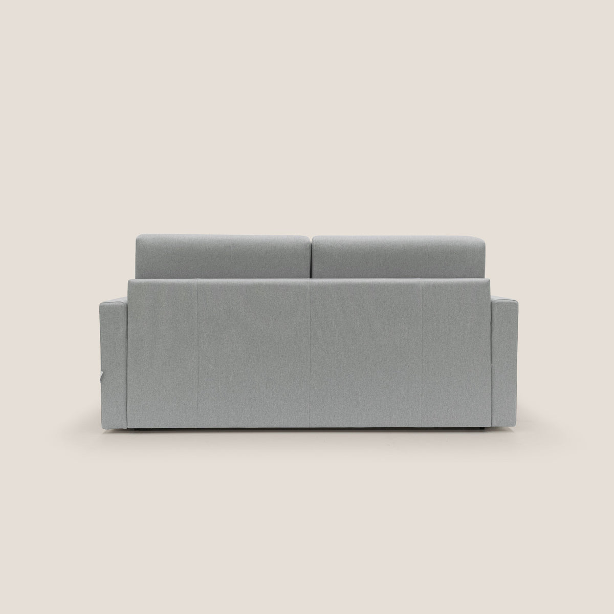 Chris Divano letto matrimoniale in tessuto impermeabile T13 grigio - divitt.sbs