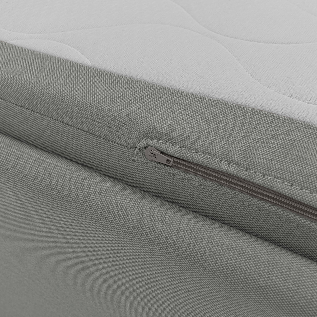 Brenta Divano duplex con doppio letto in tessuto simil cotone impermeabile T13 grigio - divitt.sbs