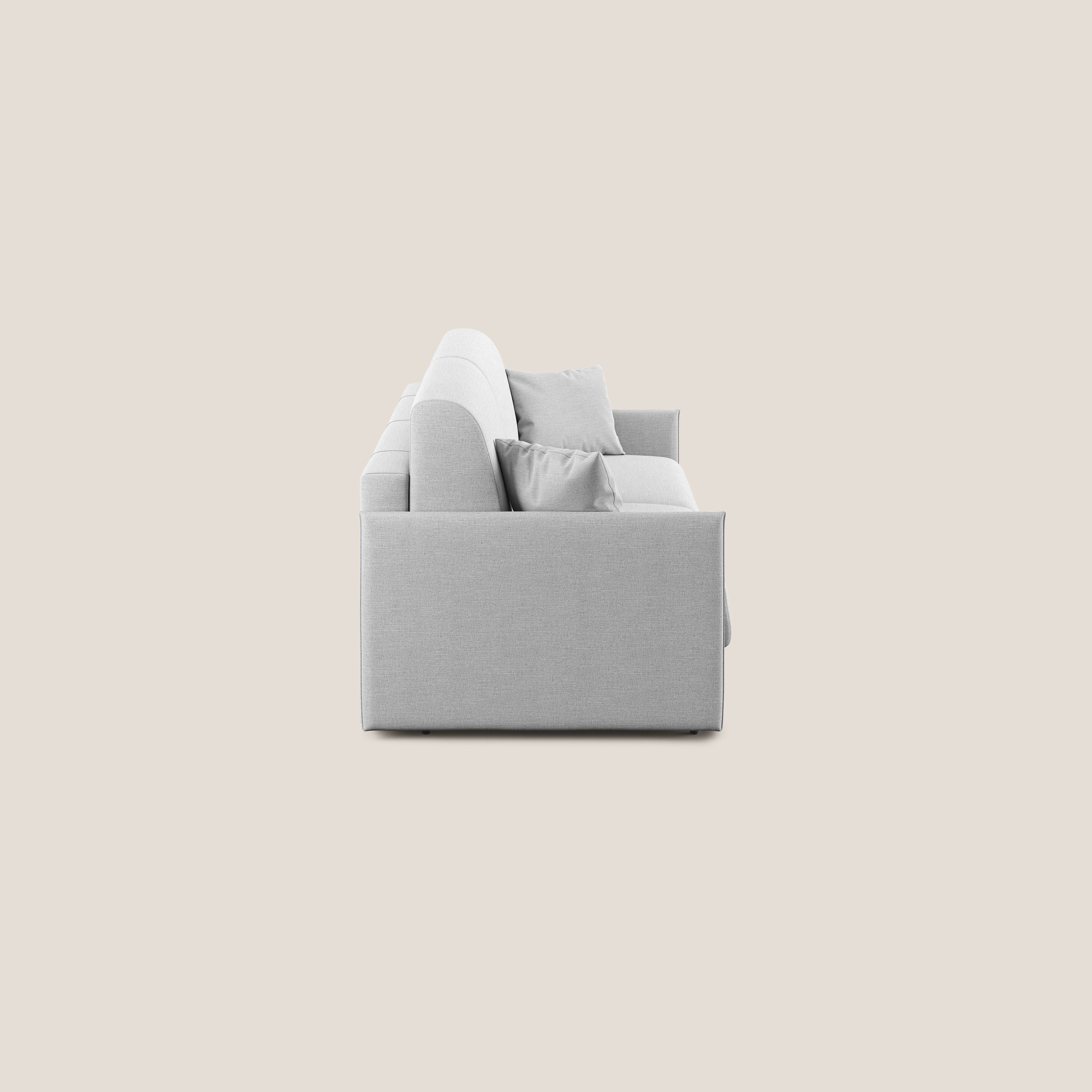 Evans Divano letto in tessuto Ecosostenibile grigio - divitt.sbs