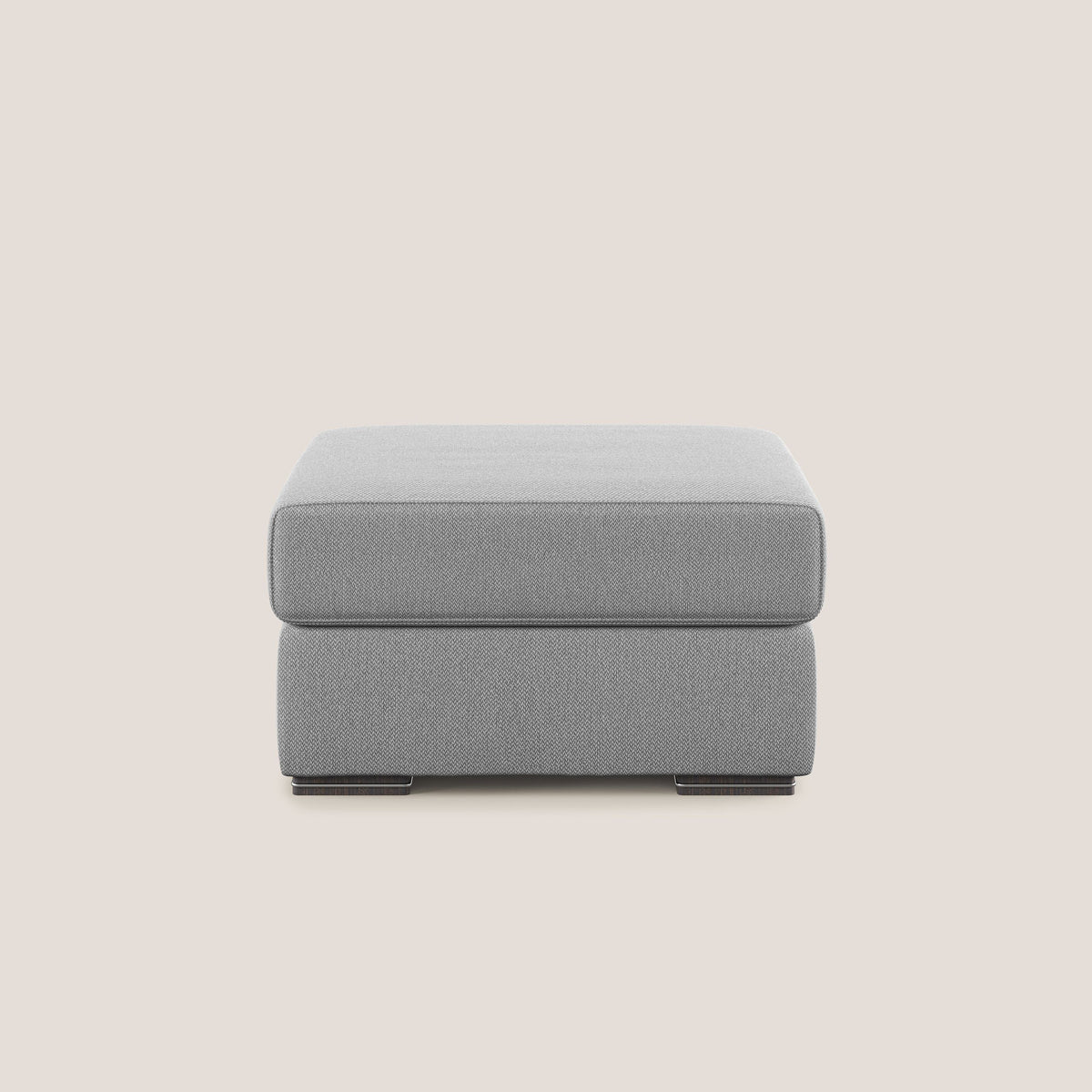Sun pouf apribile contenitore in tessuto smacchiabile ad acqua T05 grigio - divitt.sbs