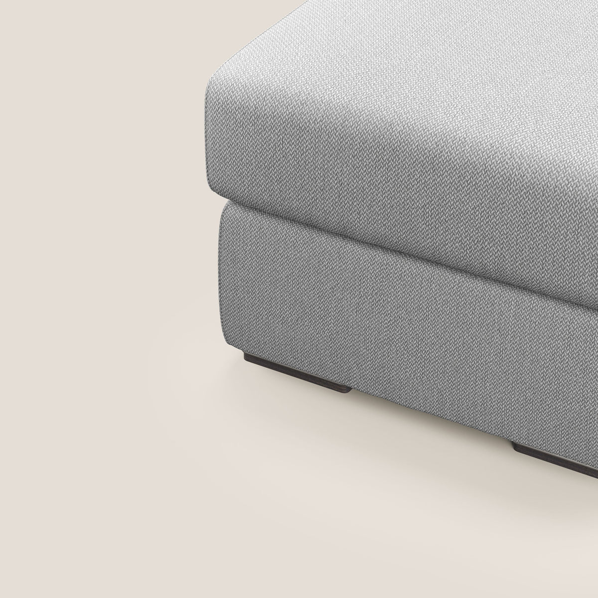 Sun pouf apribile contenitore in tessuto smacchiabile ad acqua T05 grigio - divitt.sbs