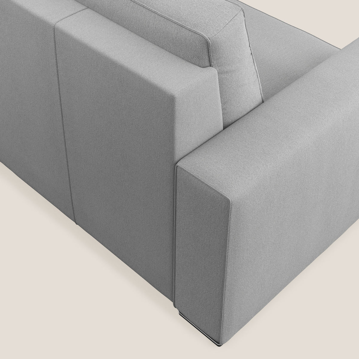 Dream poltrona letto in tessuto smacchiabile T05 grigio - divitt.sbs