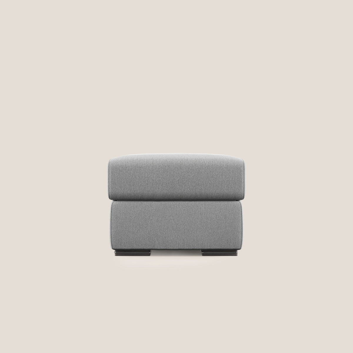 Sun pouf apribile contenitore in tessuto smacchiabile ad acqua T05 grigio - divitt.sbs