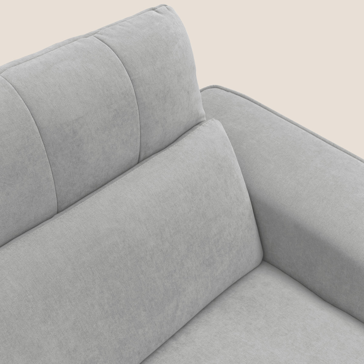 Clark Divano modulare 3 sedute con opzione relax elettrico in tessuto smacchiabile impermeabile T17 grigio - divitt.sbs
