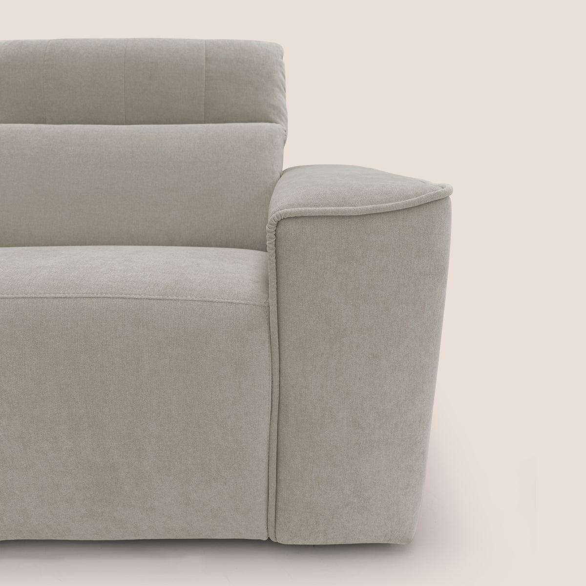 Clark Divano modulare con opzione relax elettrico in tessuto smacchiabile impermeabile T17 - divitt.sbs