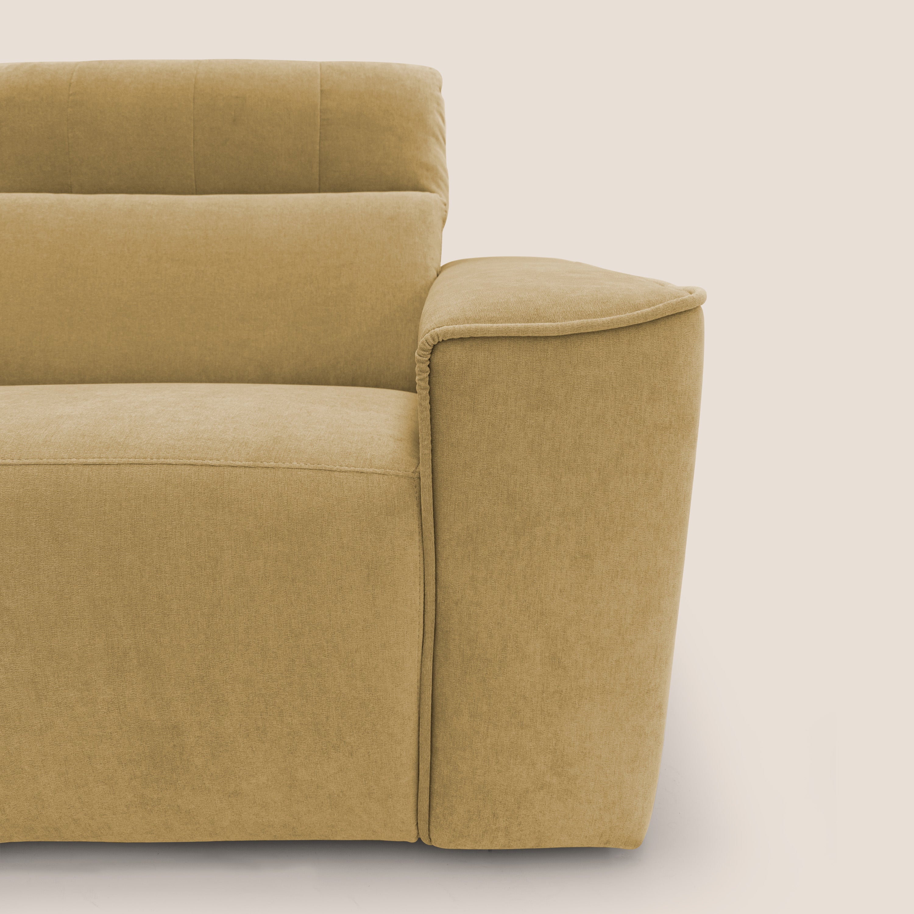Clark Divano modulare con opzione relax elettrico in tessuto smacchiabile impermeabile T17 - divitt.sbs
