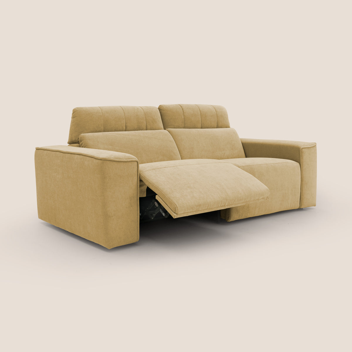 Clark Divano modulare con opzione relax elettrico in tessuto smacchiabile impermeabile T17 - divitt.sbs