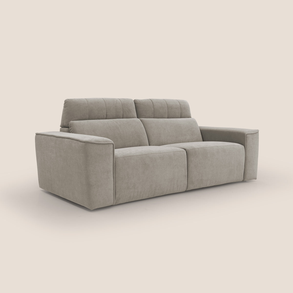 Clark Divano modulare con opzione relax elettrico in tessuto smacchiabile impermeabile T17 - divitt.sbs