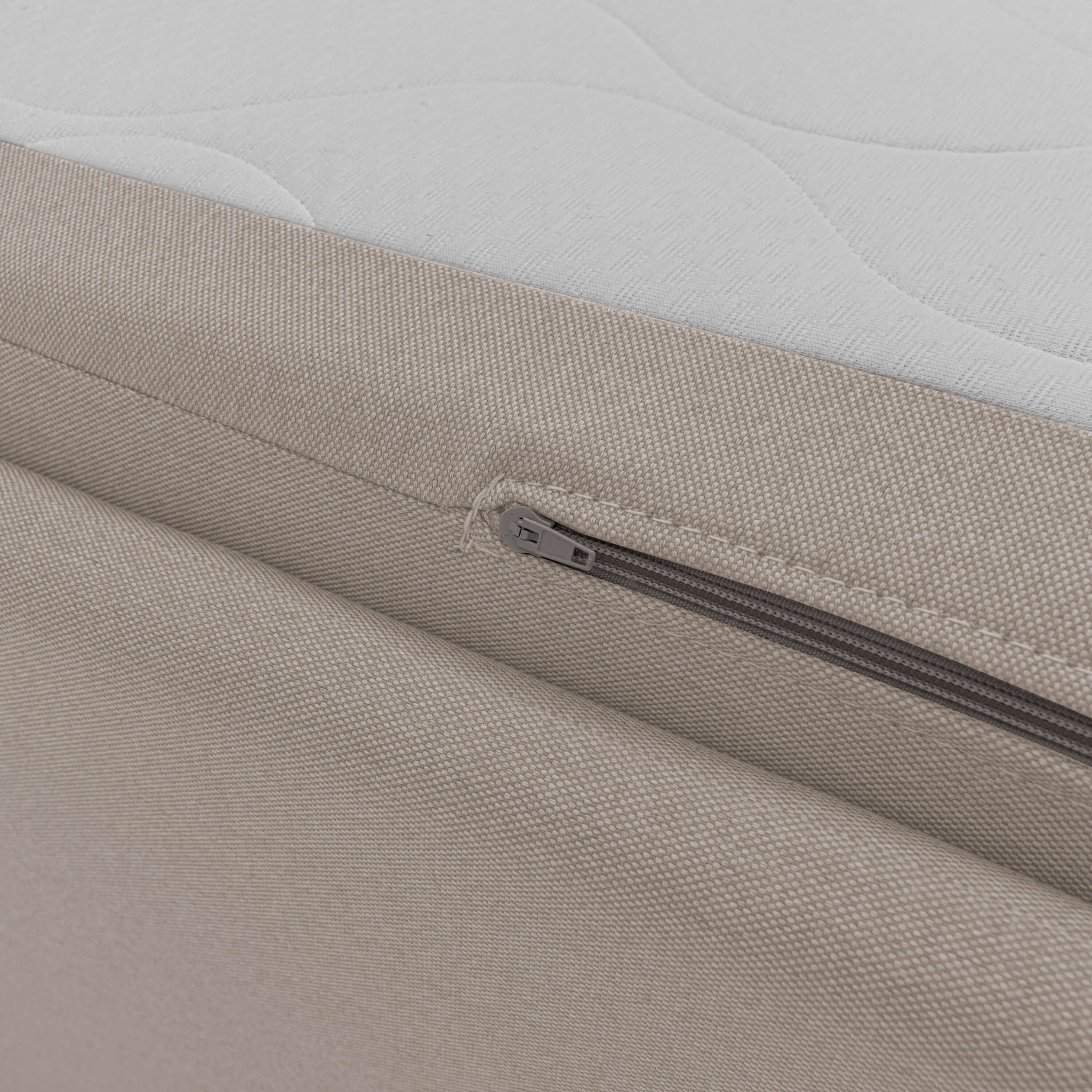 Nolo Divano duplex con doppio letto in tessuto simil cotone impermeabile T13 panna - divitt.sbs