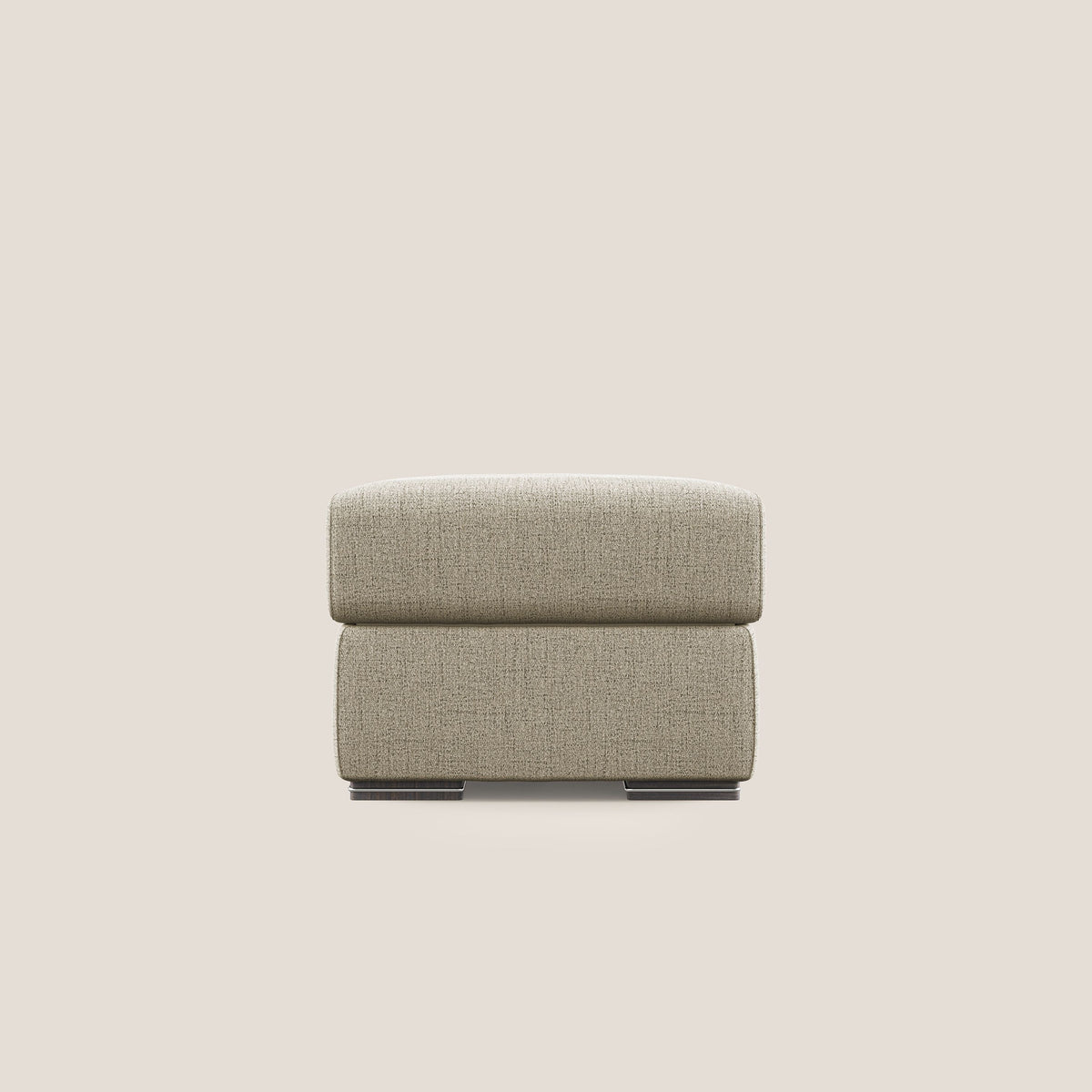 Sun pouf apribile contenitore in tessuto impermeabile fiammato T03 beige - divitt.sbs