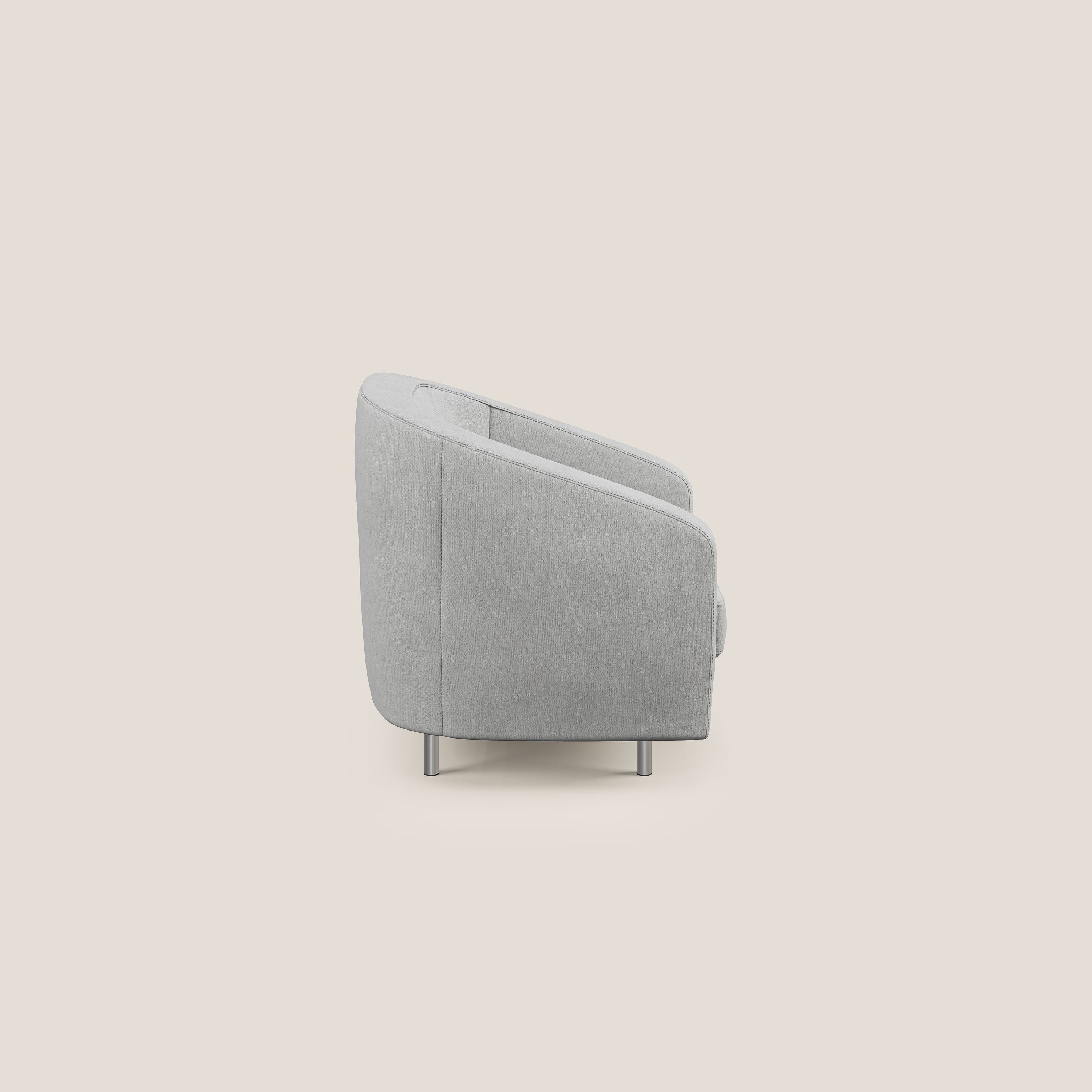 Sally Poltroncina in tessuto morbido impermeabile T02 grigio chiaro - divitt.sbs