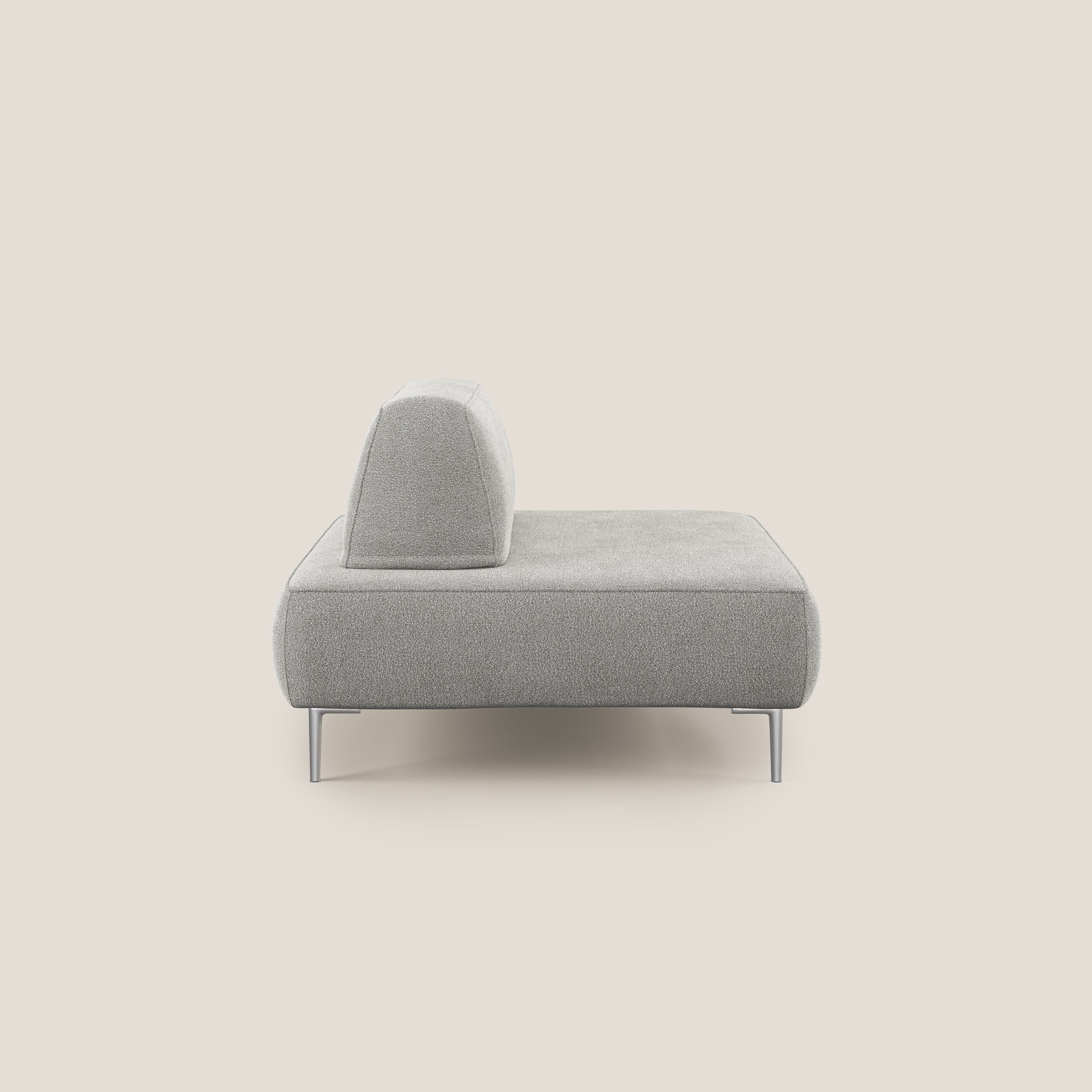 Newton poltrona modulare con schienali movibili T07 grigio - divitt.sbs