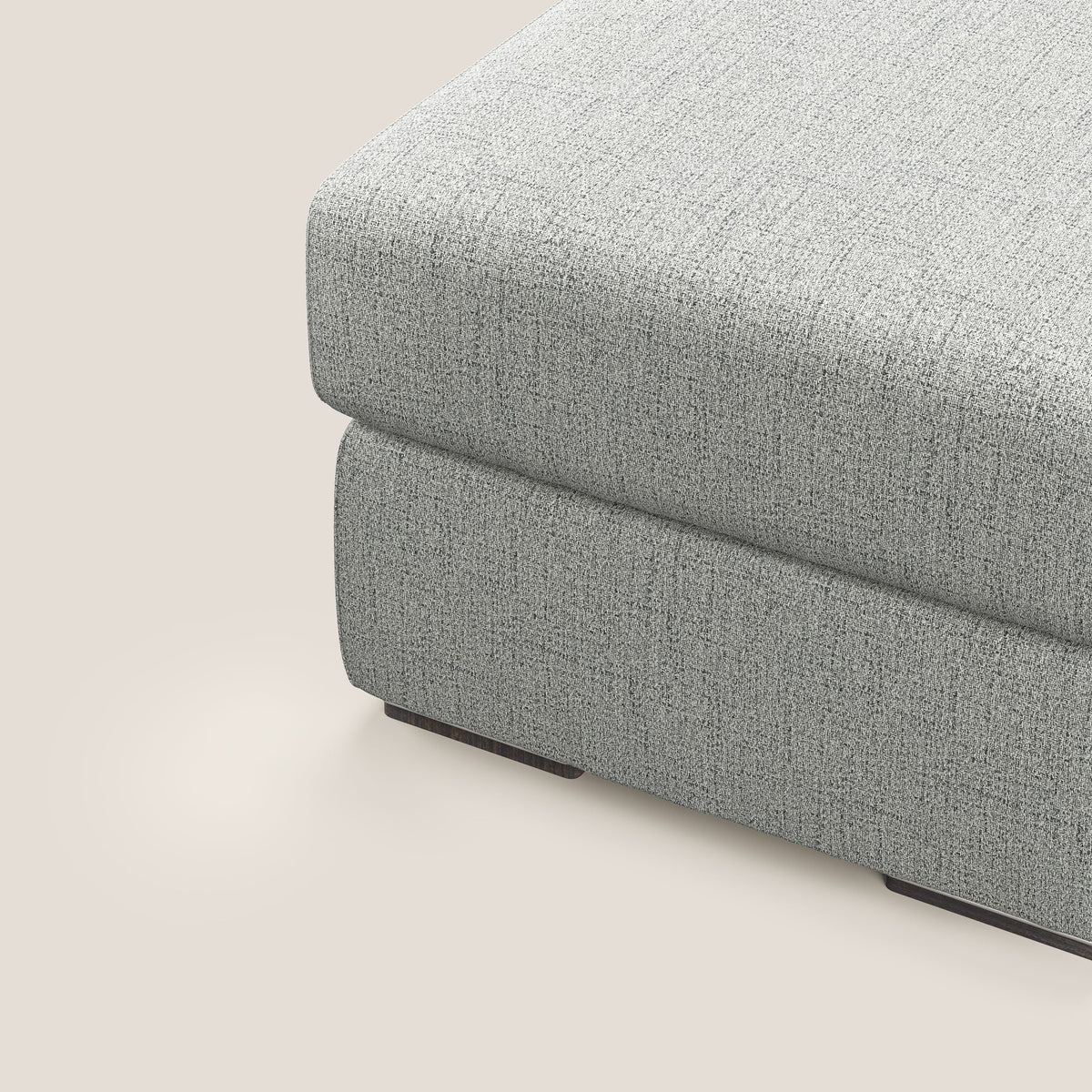 Sun pouf apribile contenitore in tessuto impermeabile fiammato T03 grigio chiaro - divitt.sbs