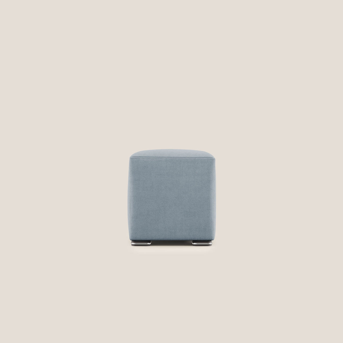 Cube pouf in tessuto morbido impermeabile T02 carta da zucchero - divitt.sbs