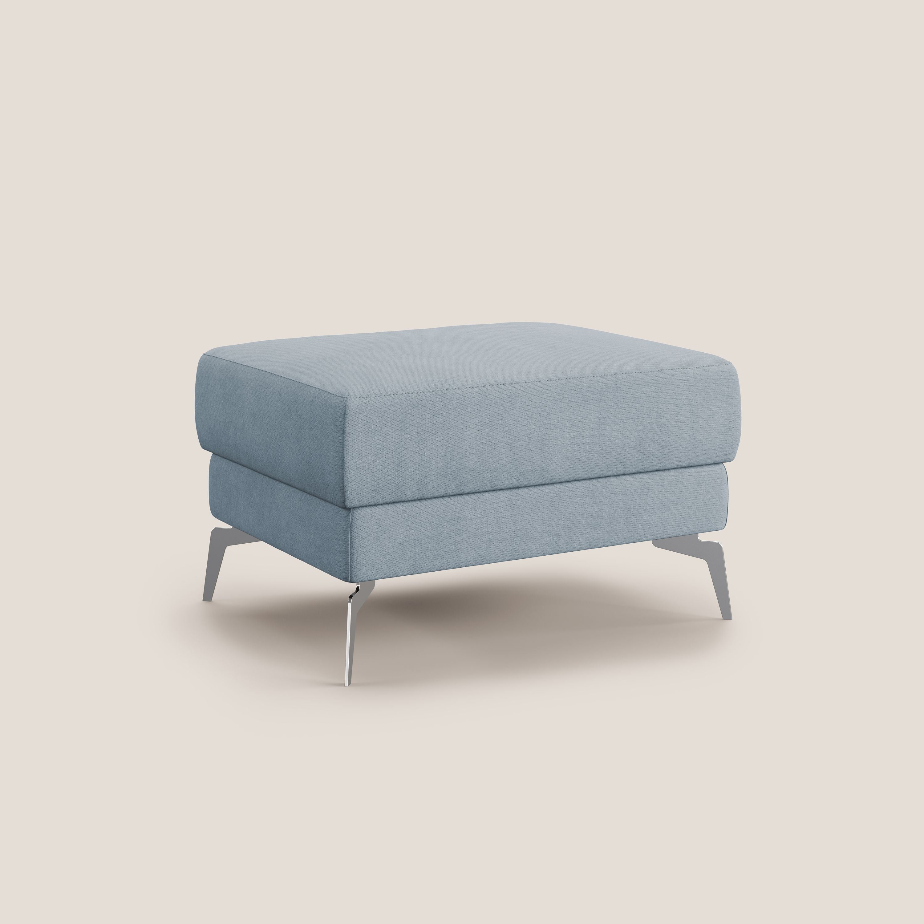 Star Pouf con piedini alti in tessuto impermeabile T02 carta da zucchero - divitt.sbs