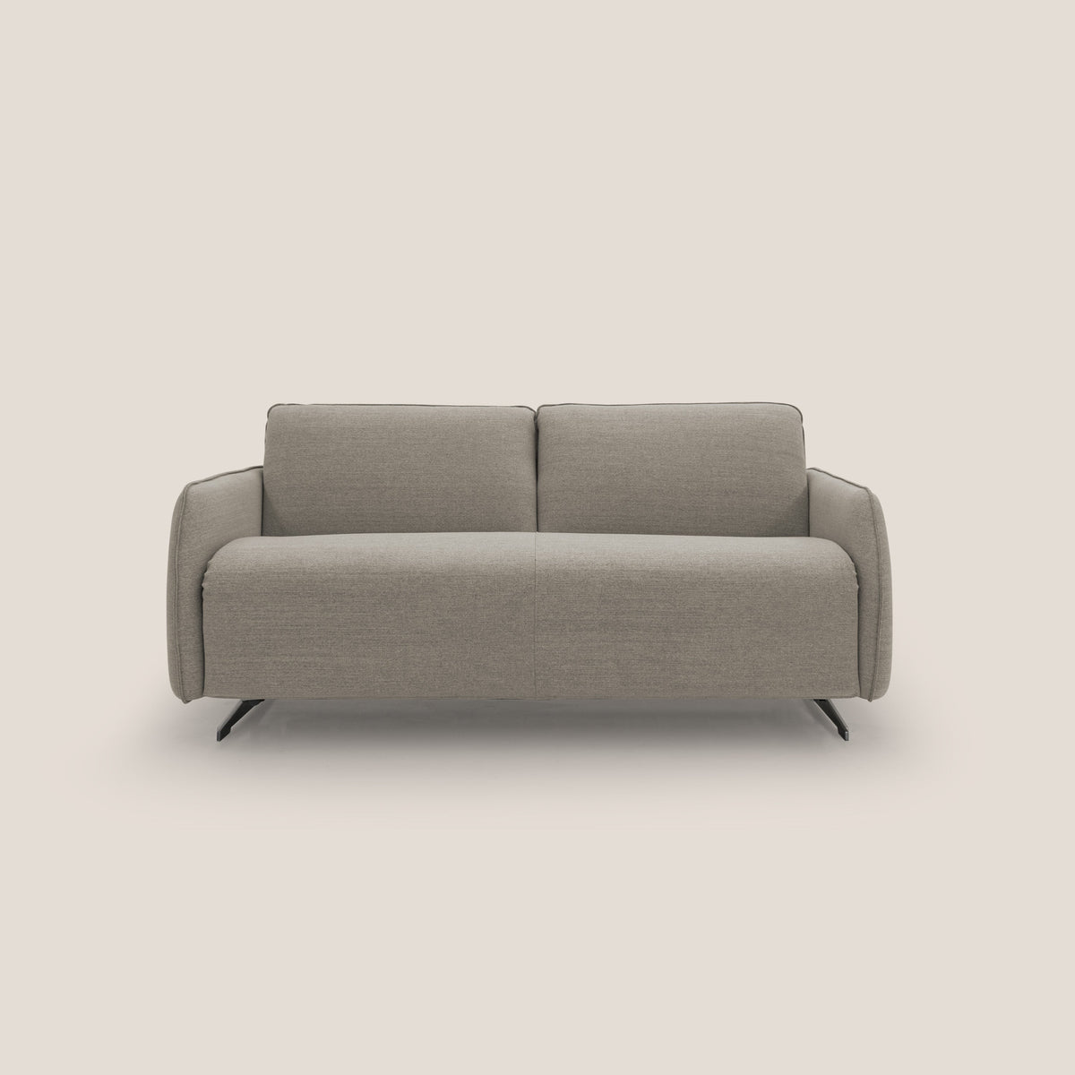 Texas Divano letto matrimoniale moderno in tessuto impermeabile T19 beige - divitt.sbs