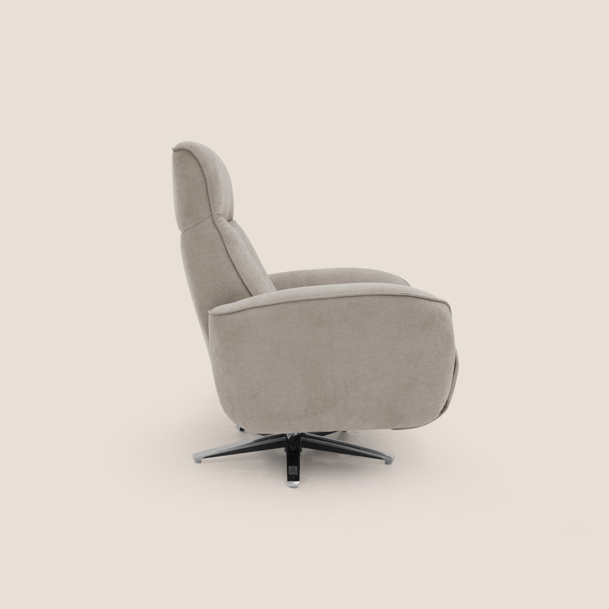 EVA Poltroncina RELAX in morbido tessuto impermeabile T02 beige - divitt.sbs