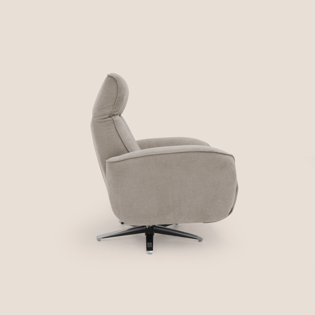 EVA Poltroncina RELAX in morbido tessuto impermeabile T02 beige - divitt.sbs