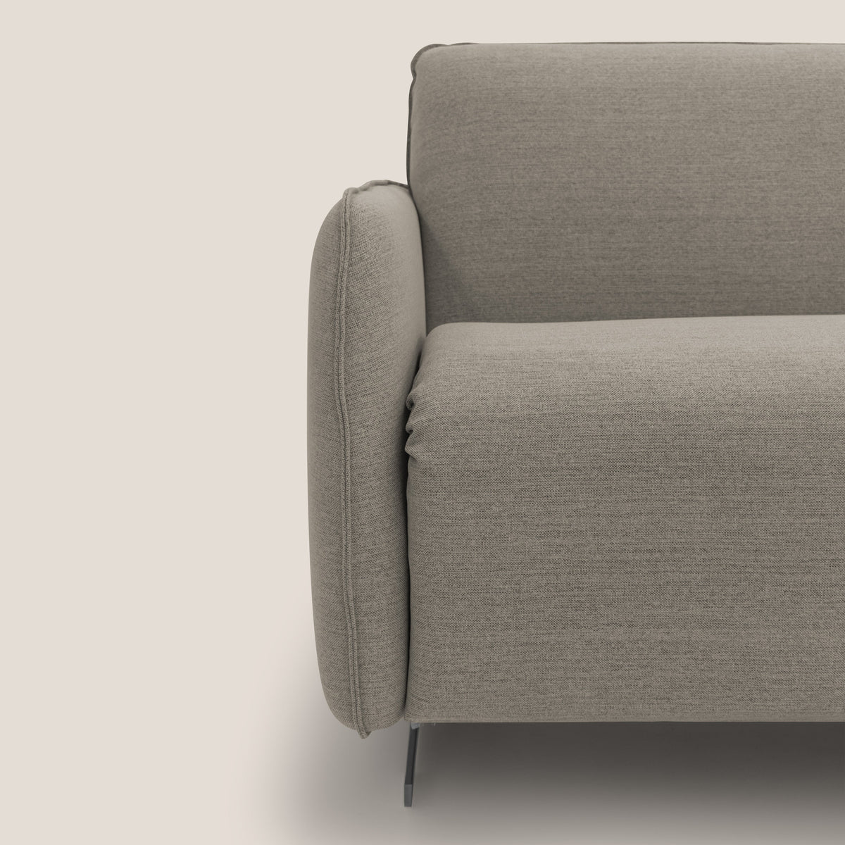 Texas Divano letto matrimoniale moderno in tessuto impermeabile T19 beige - divitt.sbs