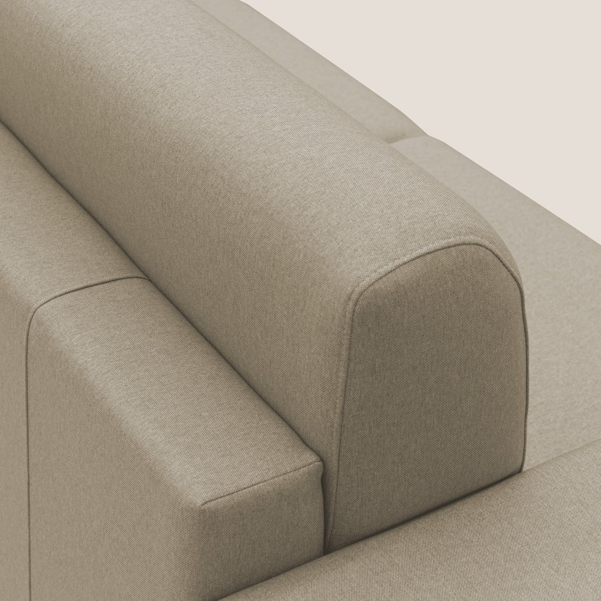 Chris Divano letto matrimoniale in tessuto impermeabile T13 beige - divitt.sbs