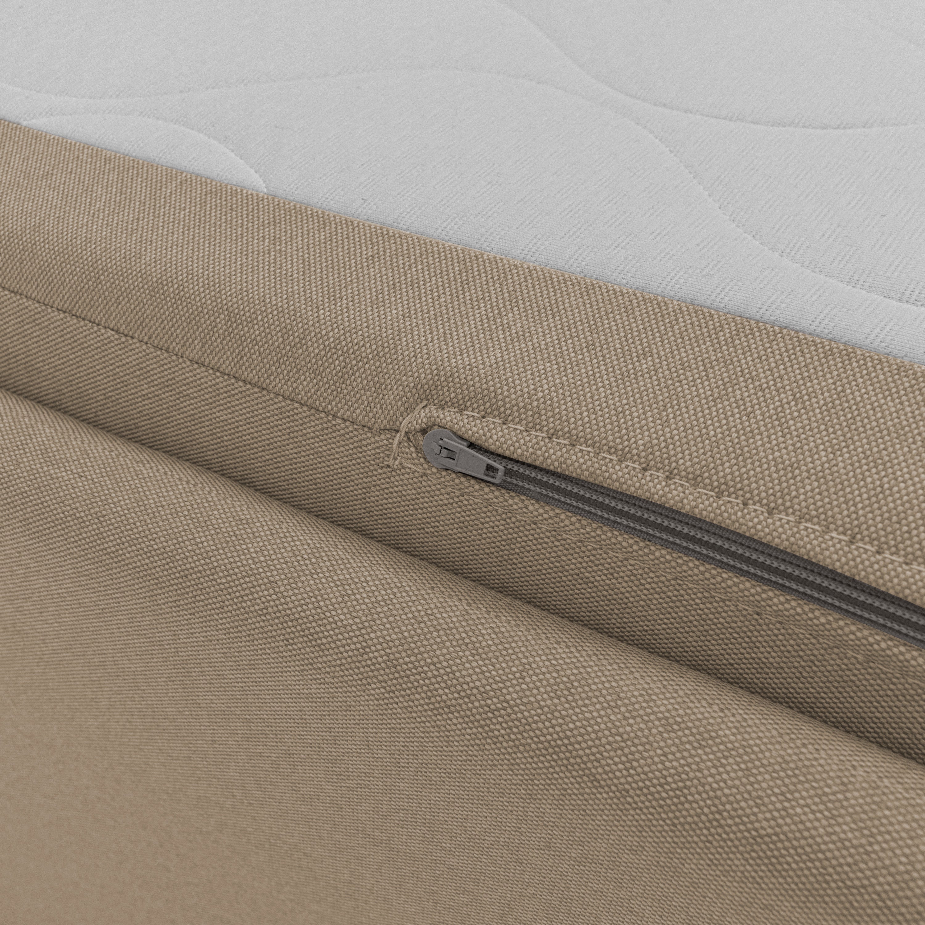 Durini Divano duplex con doppio letto in tessuto simil cotone impermeabile T13 beige - divitt.sbs