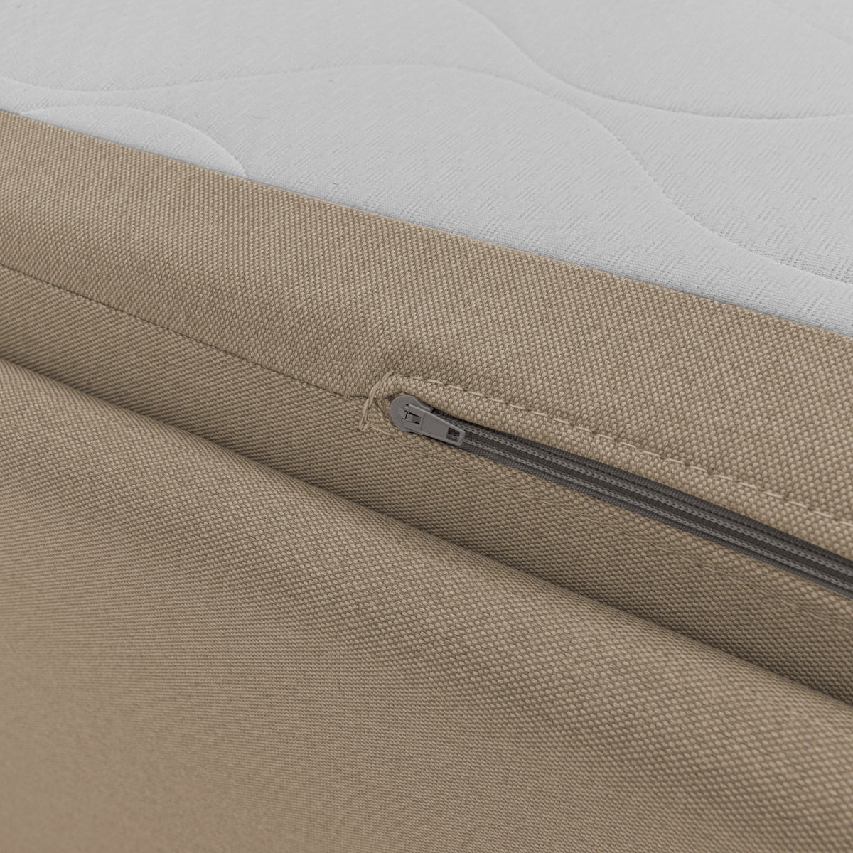 Brera Divano duplex con doppio letto in tessuto simil cotone impermeabile T13 beige - divitt.sbs