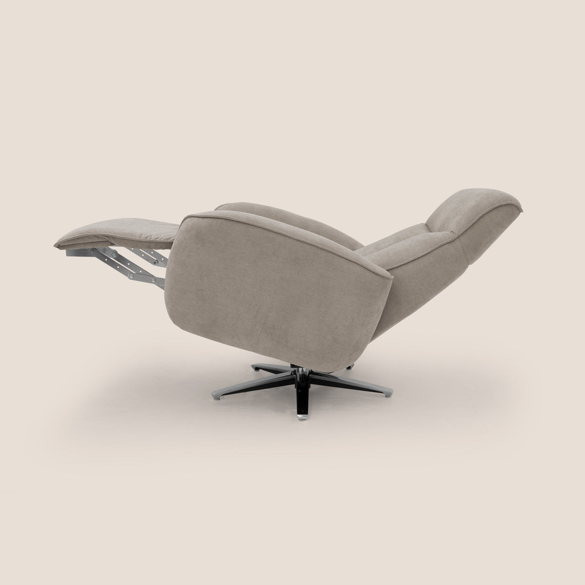 EVA Poltroncina RELAX in morbido tessuto impermeabile T02 beige - divitt.sbs