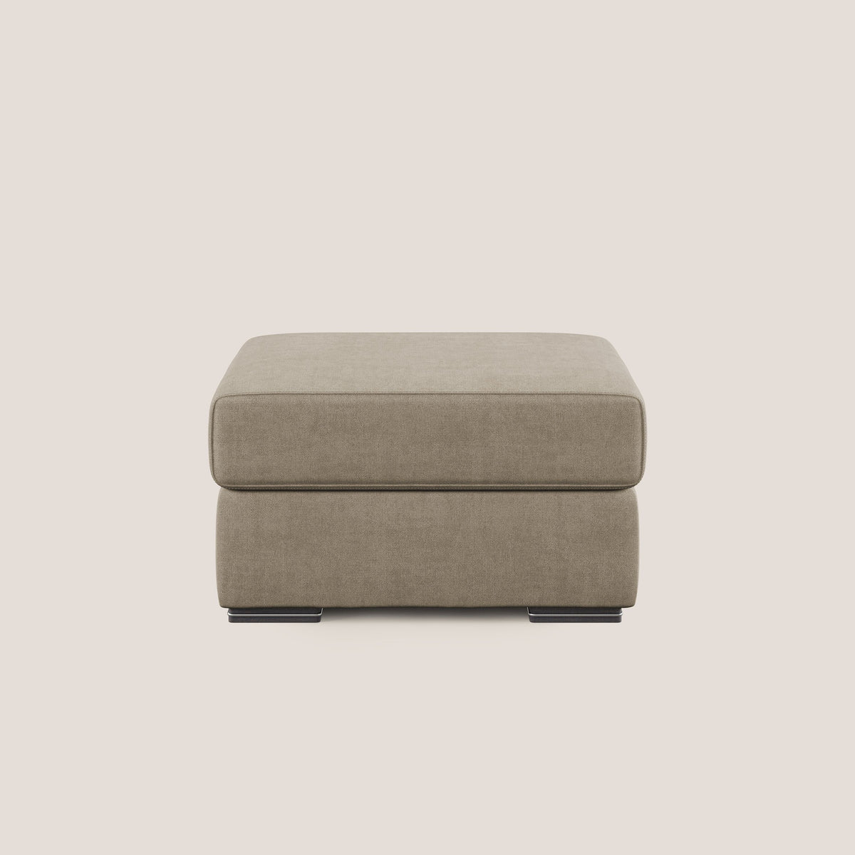 Sun pouf apribile contenitore in tessuto impermeabile T02 beige - divitt.sbs