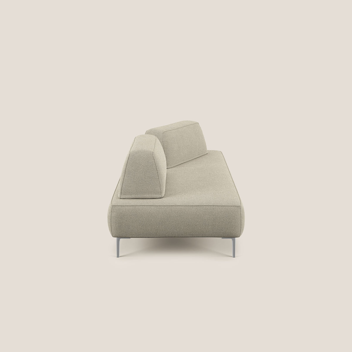 Newton divano modulare con schienali movibili T07 beige - divitt.sbs