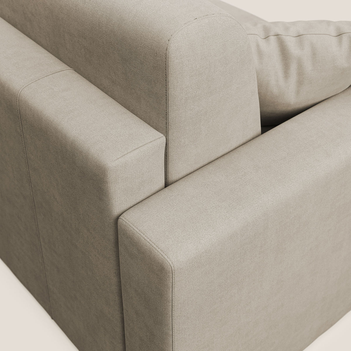 Best Divano letto angolare in tessuto impermeabile T02 beige - divitt.sbs