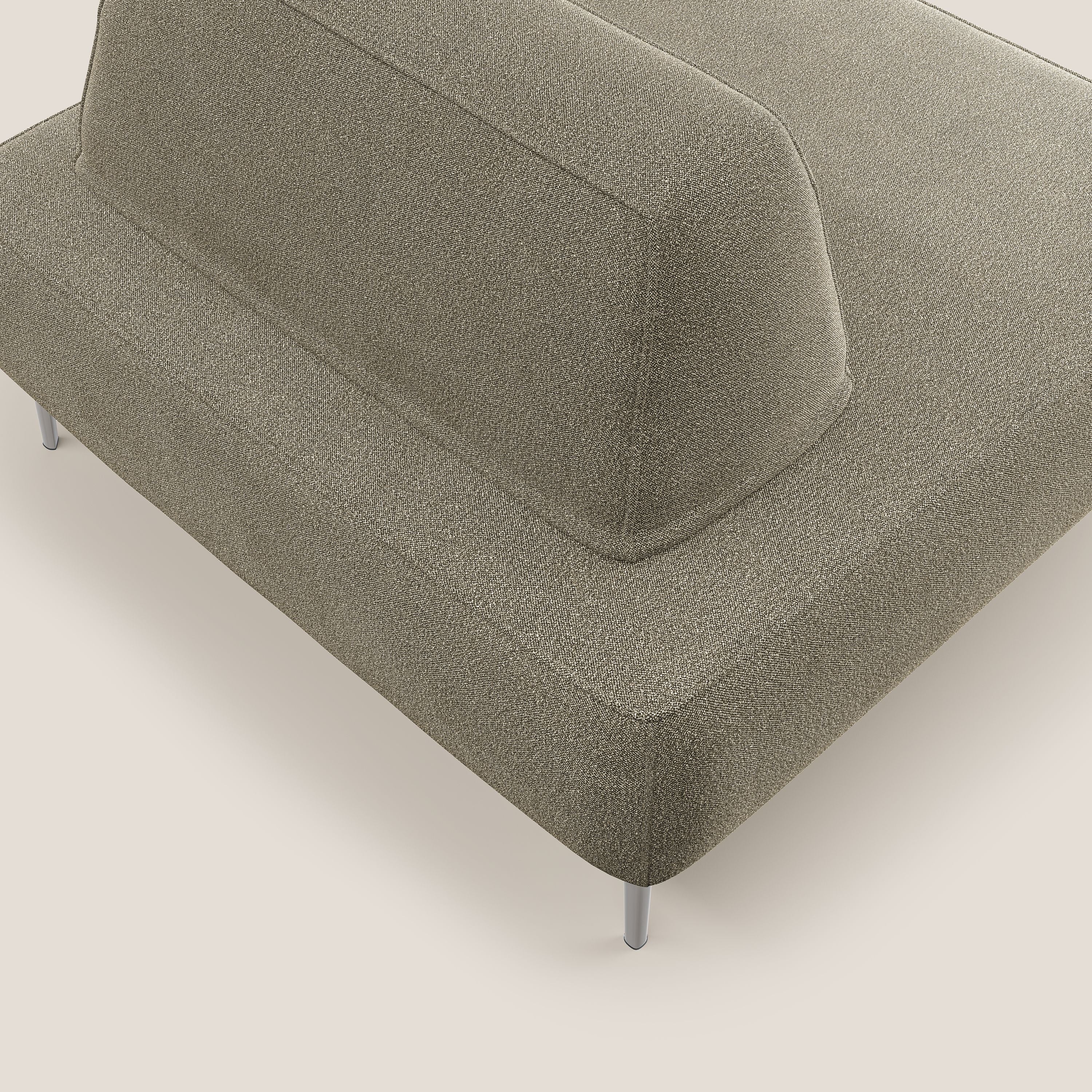 Newton poltrona modulare con schienali movibili T07 beige - divitt.sbs