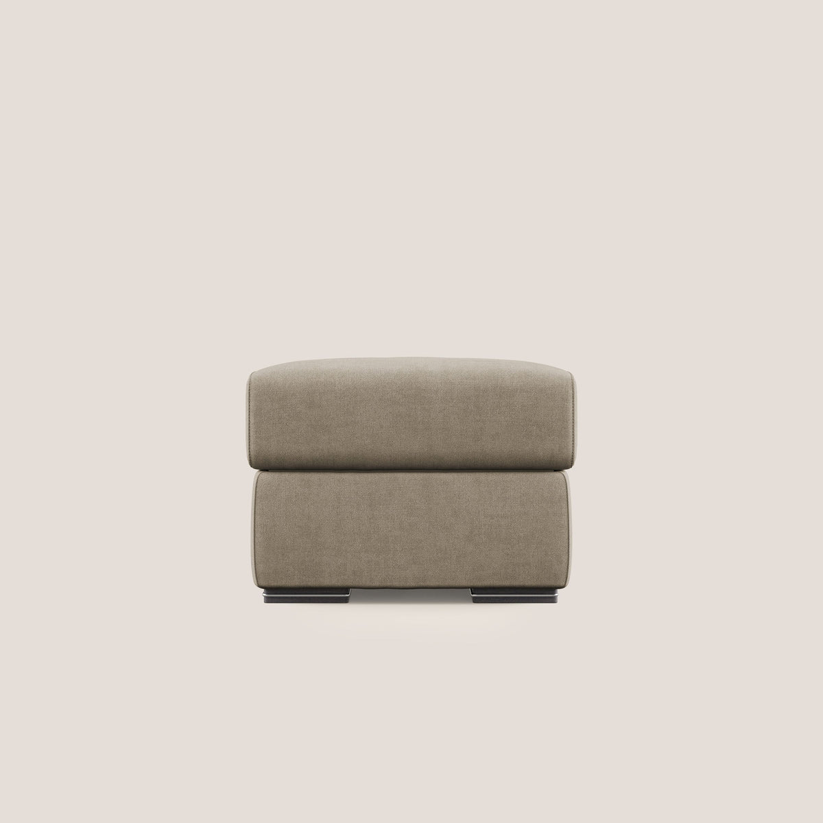 Sun pouf apribile contenitore in tessuto impermeabile T02 beige - divitt.sbs