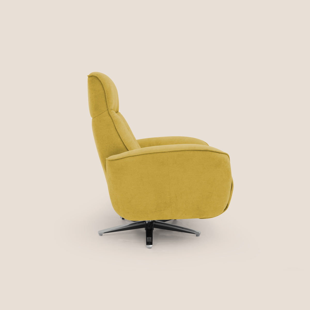 EVA Poltroncina RELAX in morbido tessuto impermeabile T02 giallo - divitt.sbs