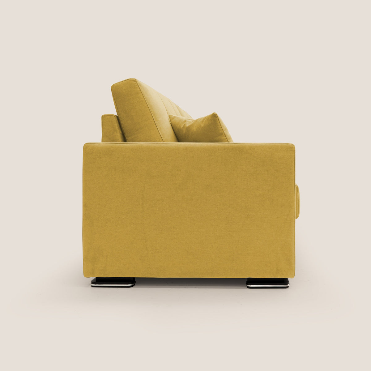 Giove divano in morbido tessuto impermeabile T02 giallo - divitt.sbs