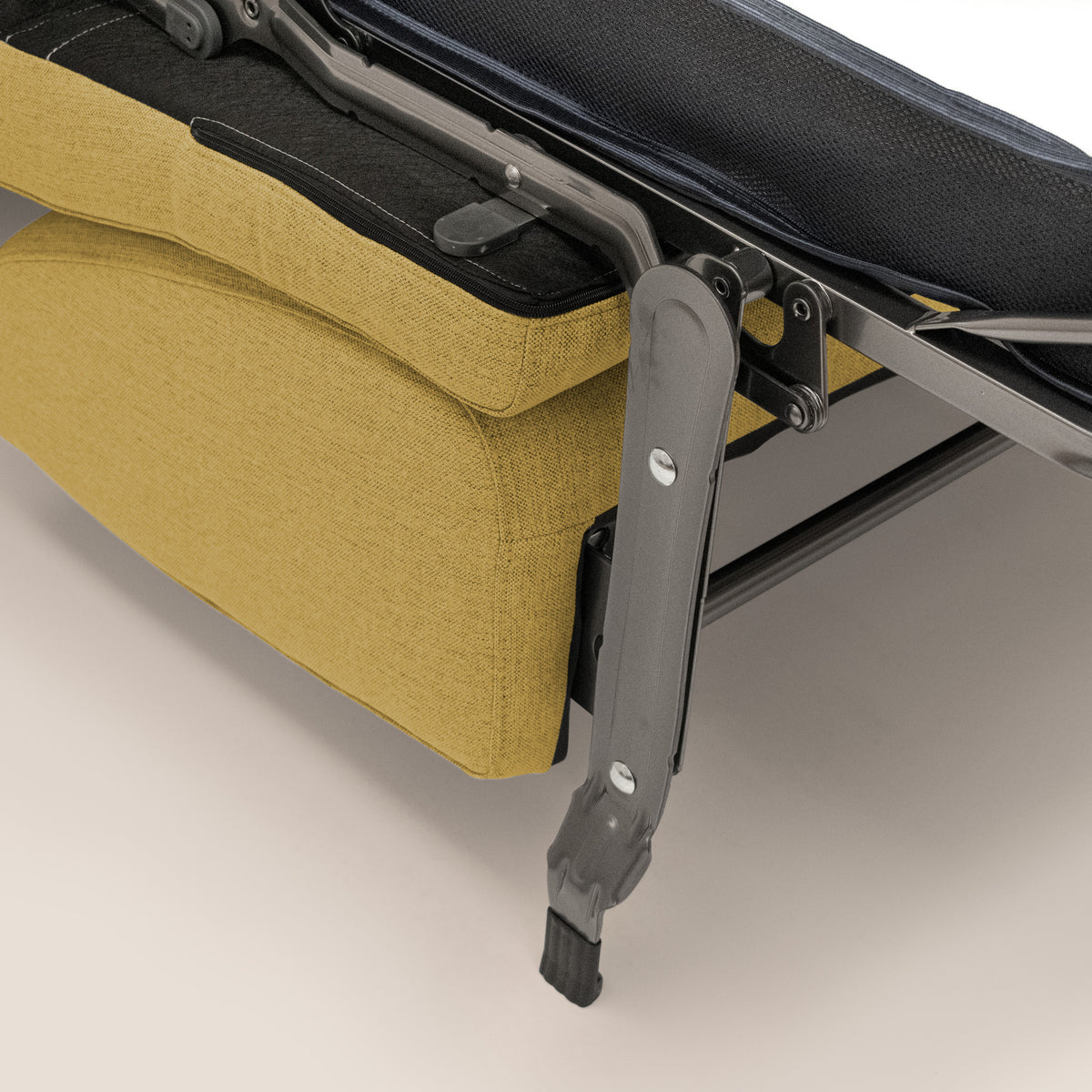 Scarlet divano letto in tessuto misto cotone impermeabile T19 giallo - divitt.sbs