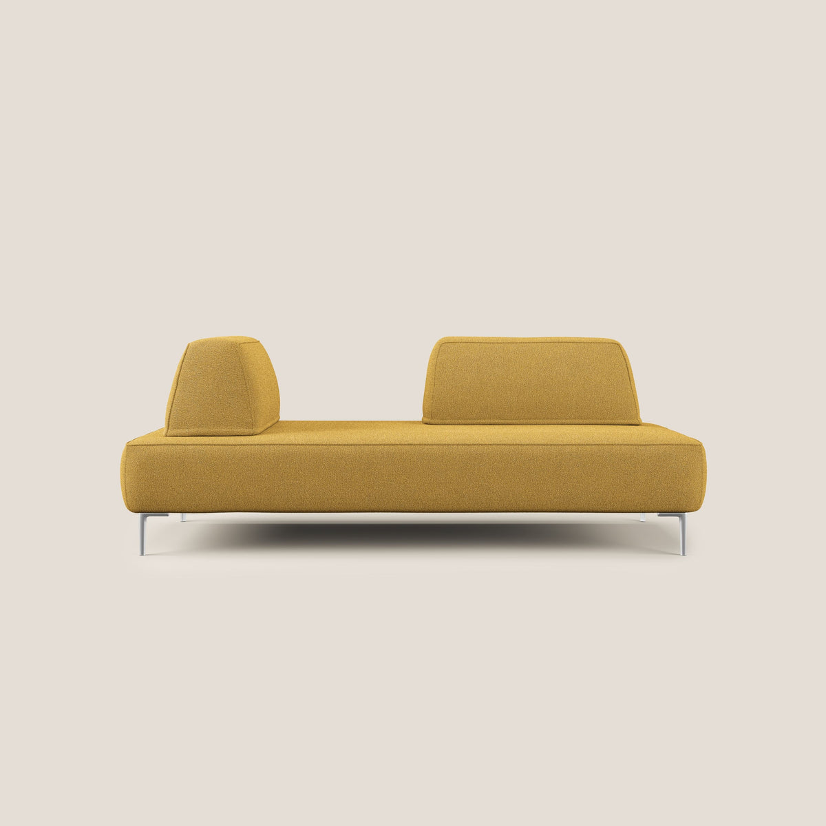 Newton divano modulare con schienali movibili T07 giallo - divitt.sbs